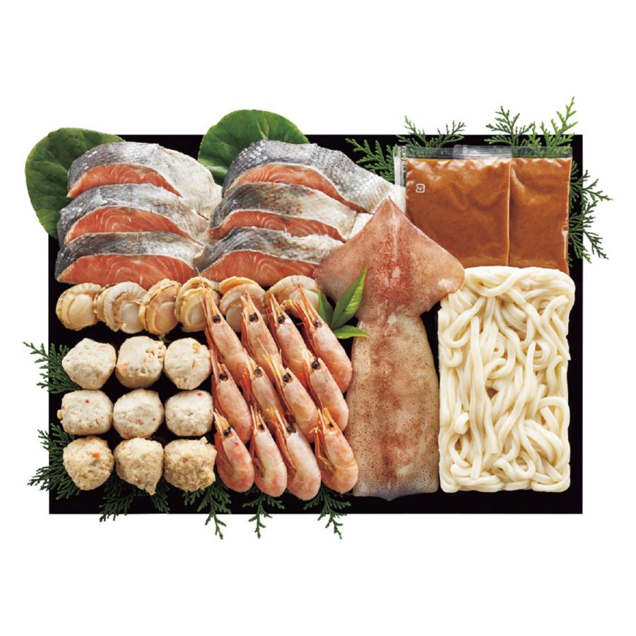 北海道名物  7種の具材を使用した石狩鍋セット | 