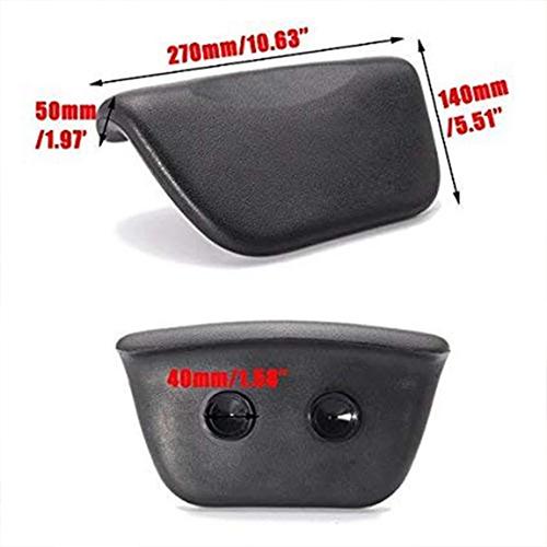 【弊社在庫】バスピロー 人間工学デザイン 黒 やや硬め |  | 02