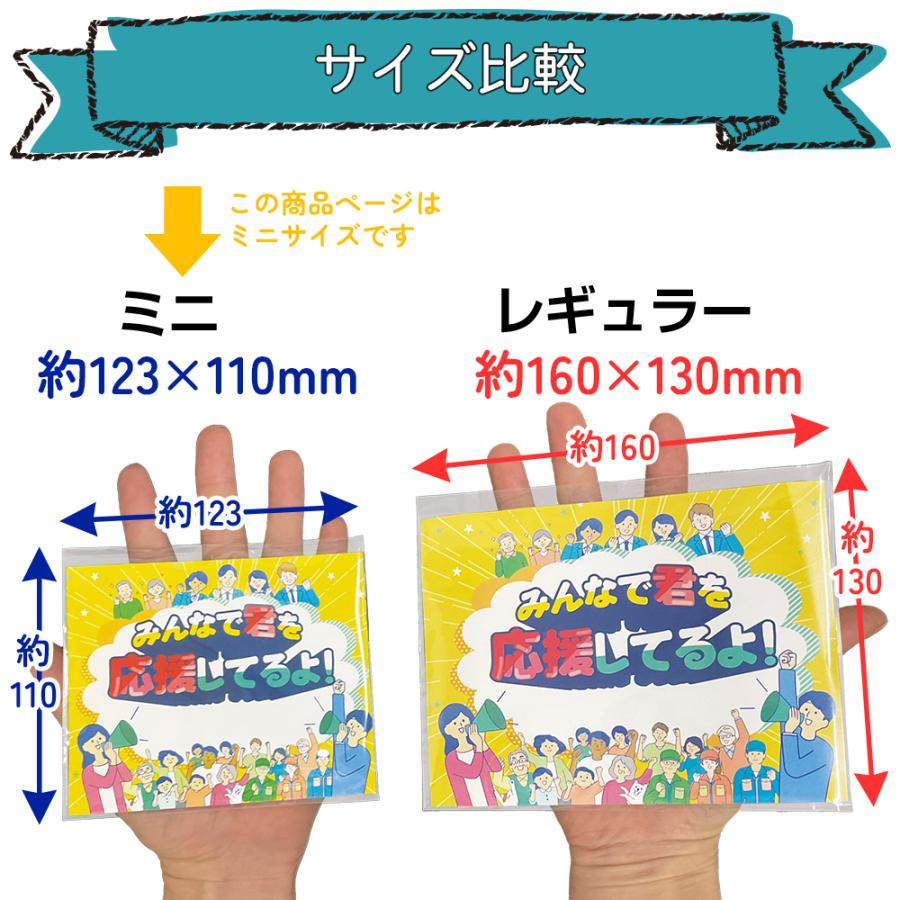 受験生応援カイロ 貼れない【ミニ】 選べるデザイン カスタマイズ自由 名入れ ロゴ入れ 受験 受験応援 応援グッズ / 1個〜 |  | 13