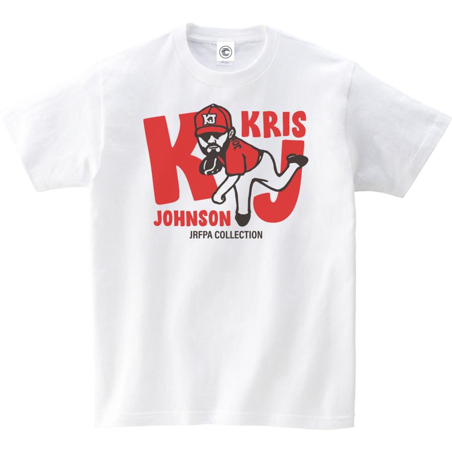 【COMBINATION MEAL コンビネーションミール】クリスジョンソン KJ コットンTシャツ プロ野球レジェンド外国人シリーズ｜combinationmeal｜03