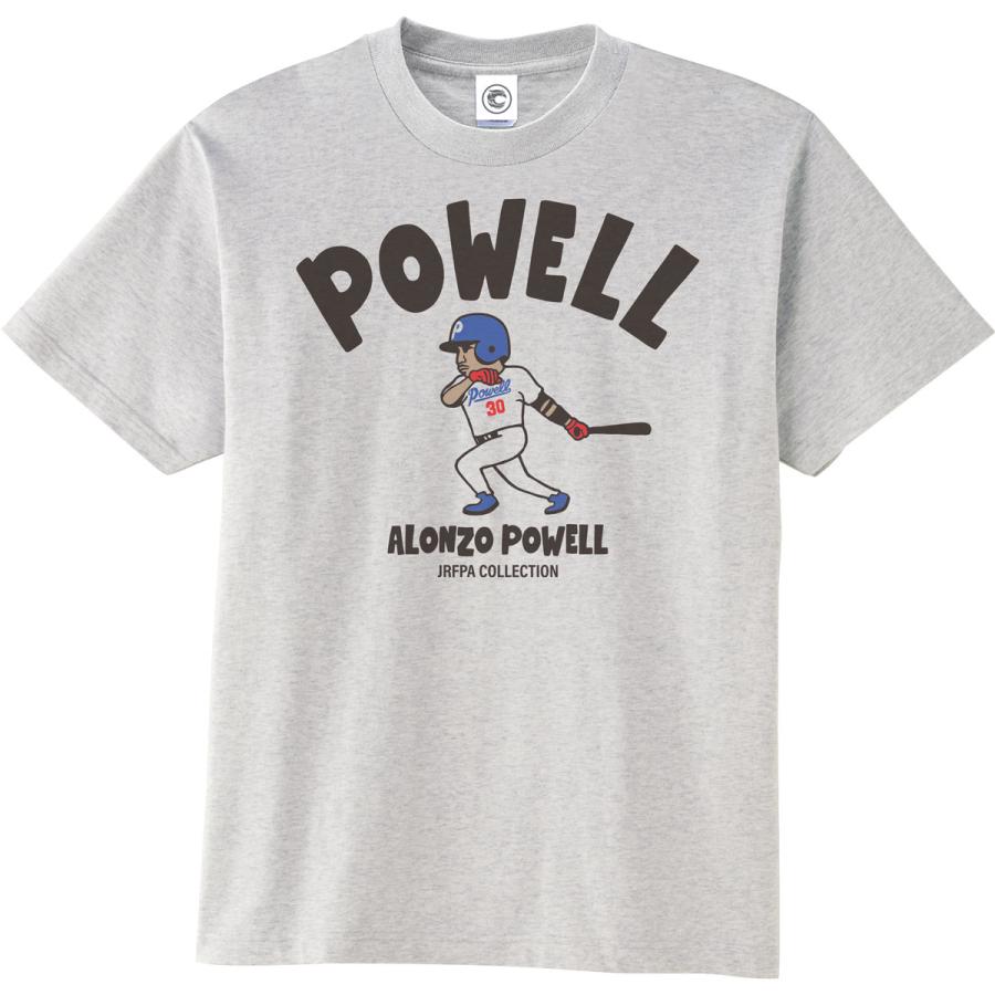 【COMBINATION MEAL コンビネーションミール】アロンゾパウエル POWELL コットンTシャツ プロ野球レジェンド外国人シリーズ｜combinationmeal｜03