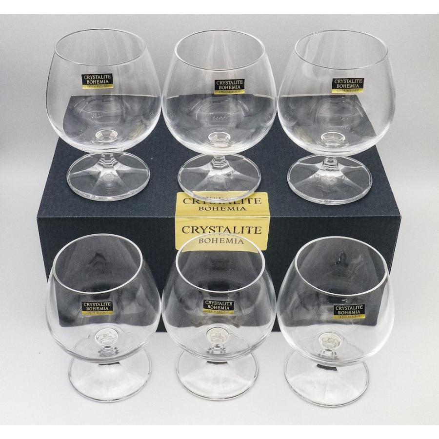 6個セット　ボヘミアンブランデーグラス ボヘミアングラス ブランデーグラス 250ml 6個セット : Combing Earth