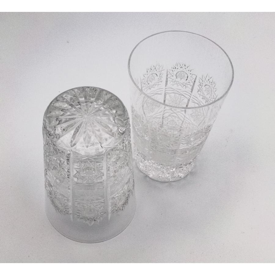 ボヘミアングラス クリスタル 500PK タンブラー 2個セット : Combing