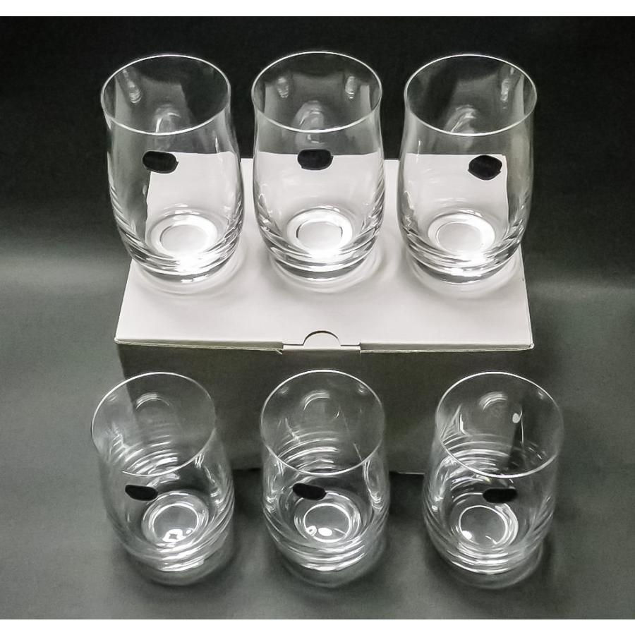 ボヘミアングラス 25032シェイプ タンブラー6個セット