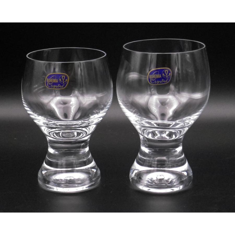 ボヘミアングラス ジーナ ワイングラス 大 230ml 2個セット : Combing