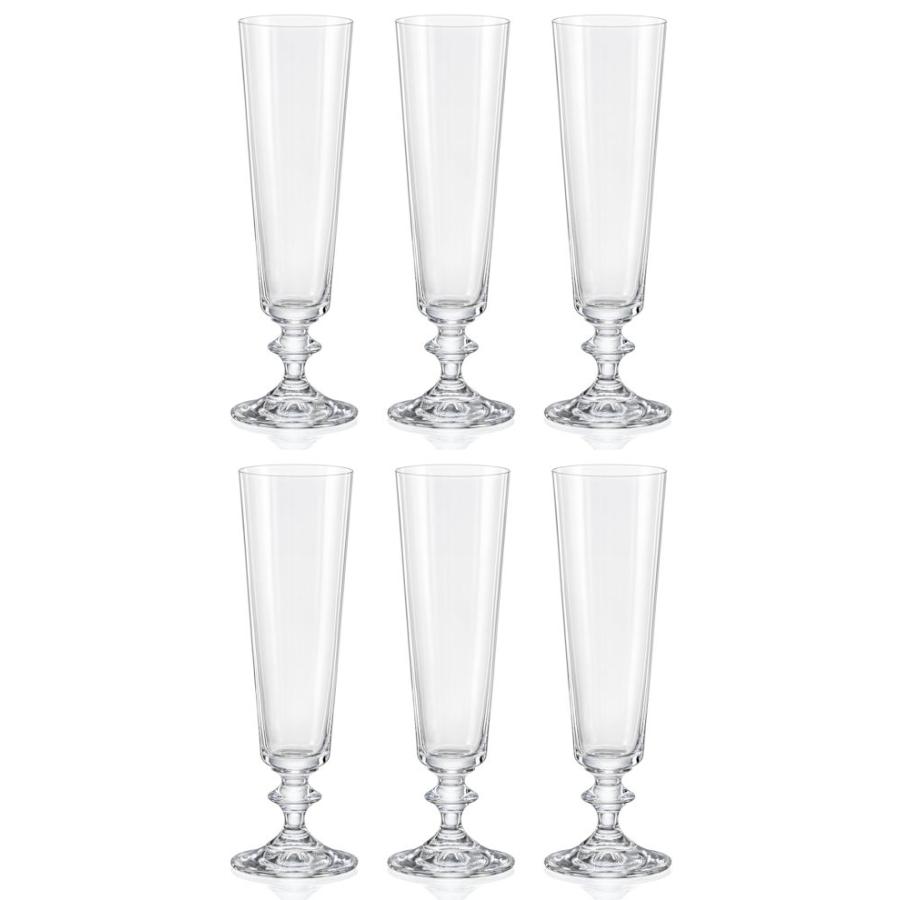 ボヘミアングラス クリスタレックス BELLA シャンパングラス 205ml 6