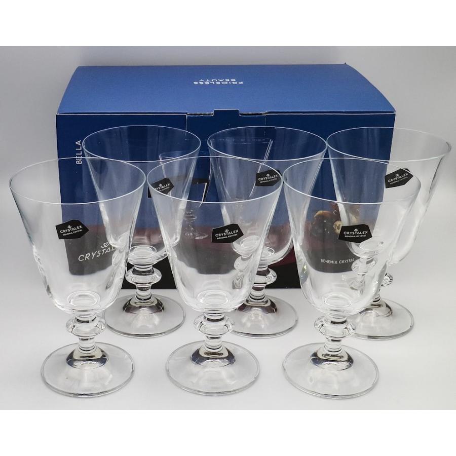 ボヘミアングラス BELLA ワイングラス 230ml 6個セット : Combing