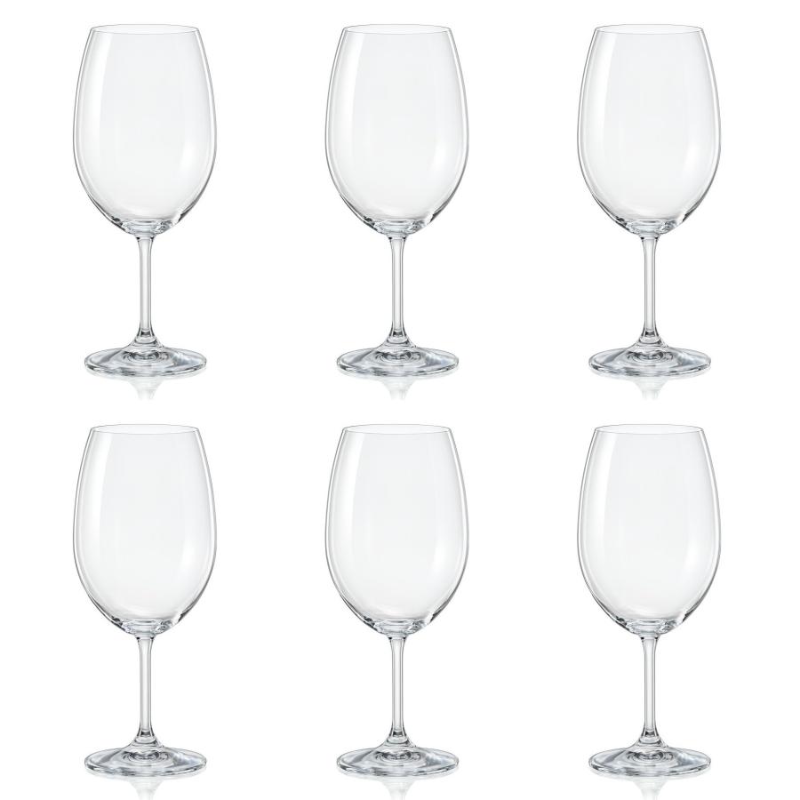 ボヘミアングラス クリスタレックス LARA ワイングラス 450ml 6個