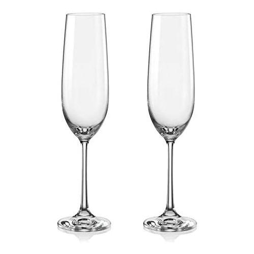 ボヘミアングラス クリスタレックス VIOLA フルート型シャンパングラス