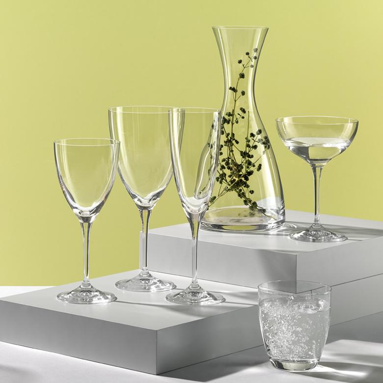 ワイングラス 400ml 6個セット ボヘミアングラス クリスタレックス