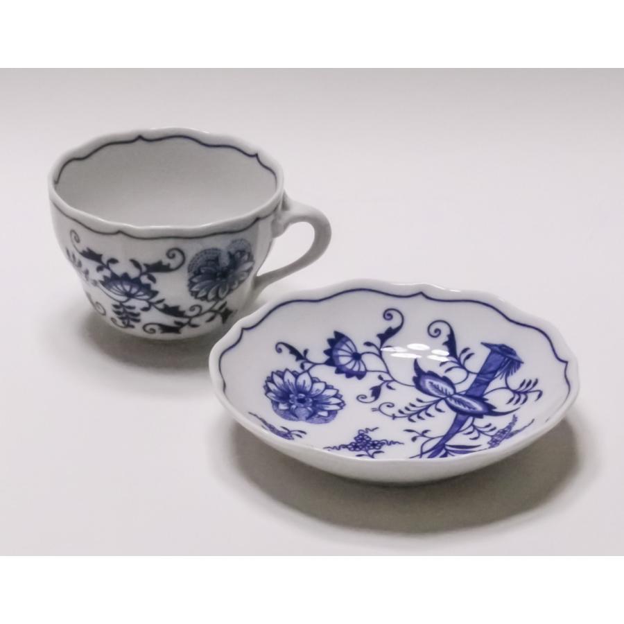 BOHEMIA ボヘミア チェコ製 陶磁器 ブルーオニオン カップ