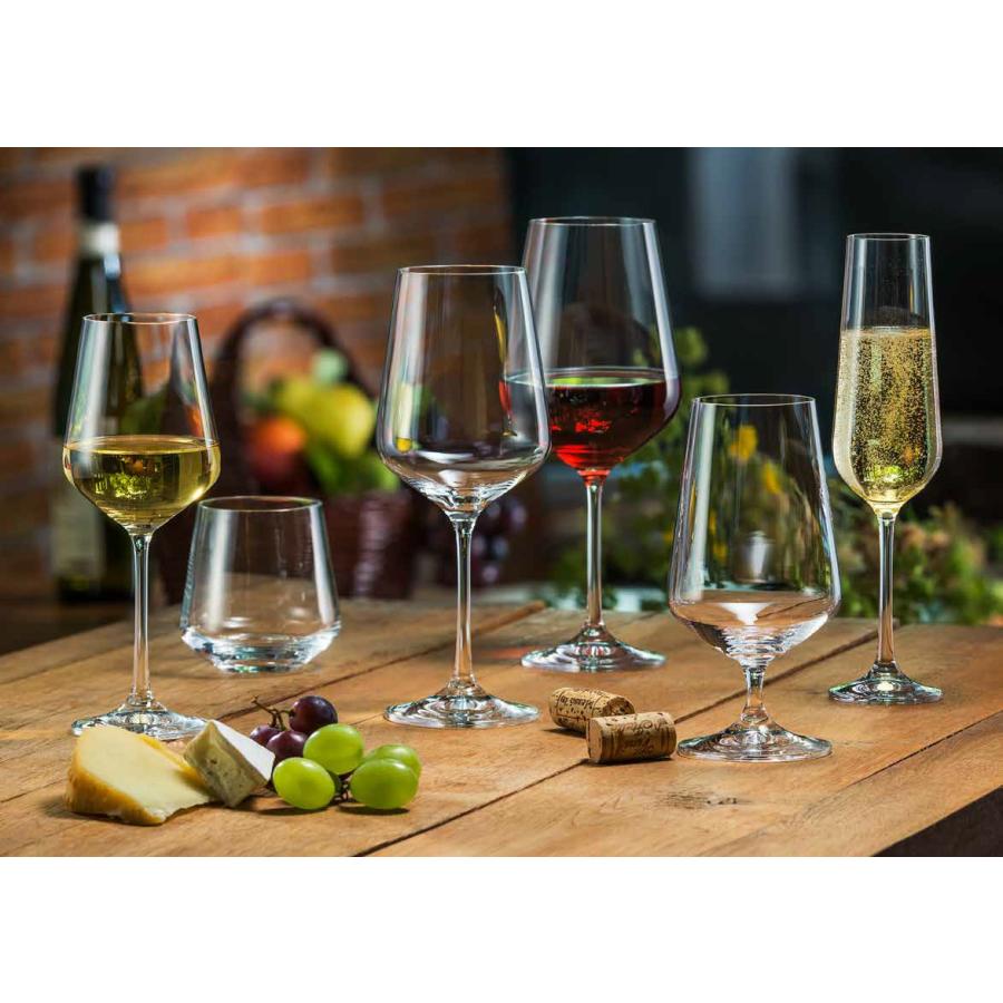 ボヘミア クリスタレックス シエスタ ワイングラス ブルゴーニュ 6個