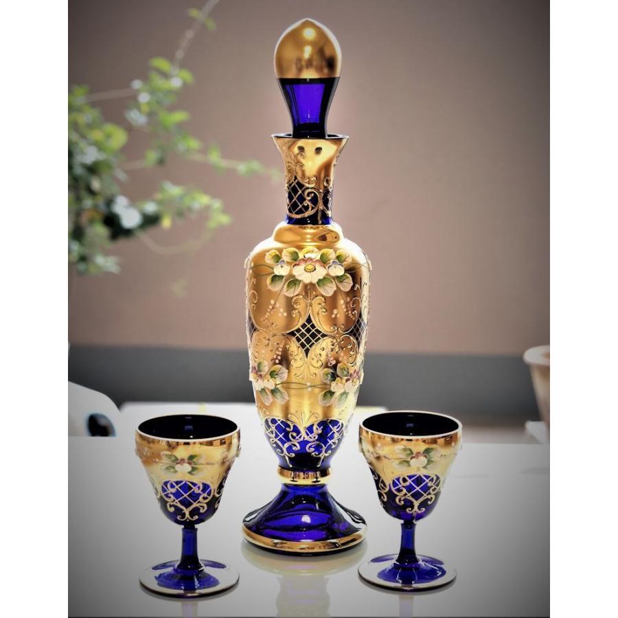 ボヘミアングラス　ボヘミア　エーゲルマン　 「ハイエナメル」　花瓶 Amazon.co.jp: ボヘミアングラス エーゲルマン ハンドペイント