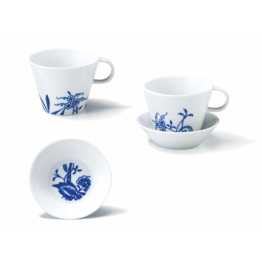 BOHEMIA ボヘミアコバルト カップ＆ソーサー2客セット : Combing