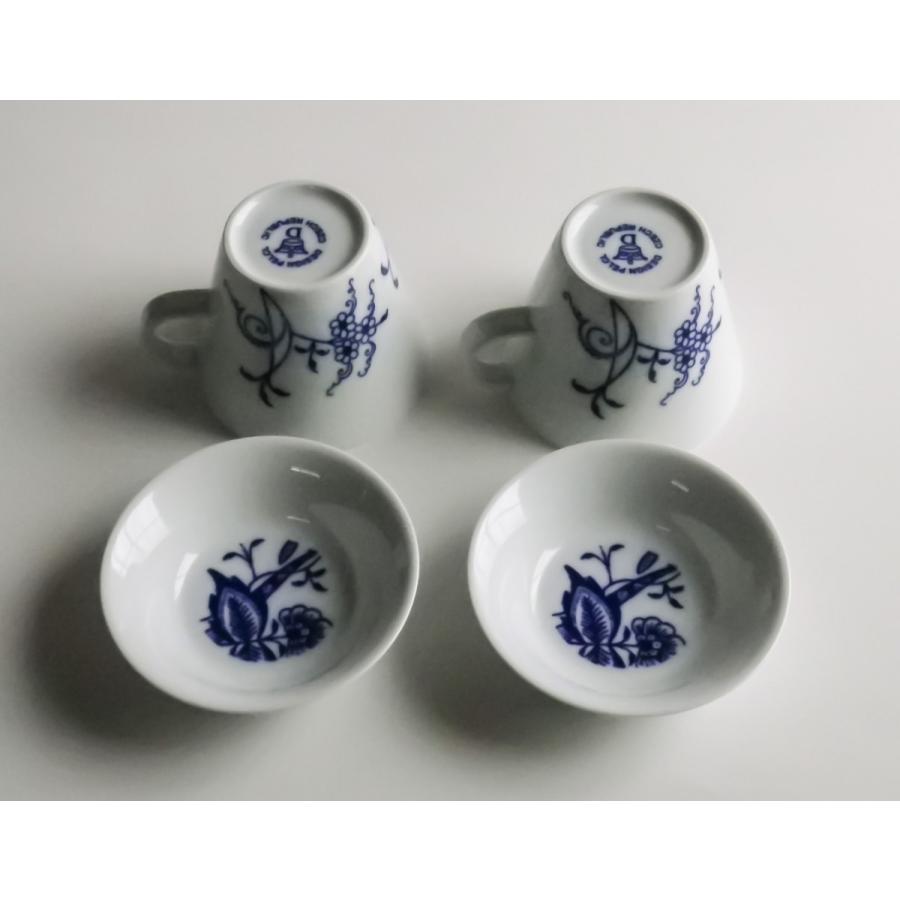 BOHEMIA ボヘミアコバルト カップ＆ソーサー2客セット : Combing