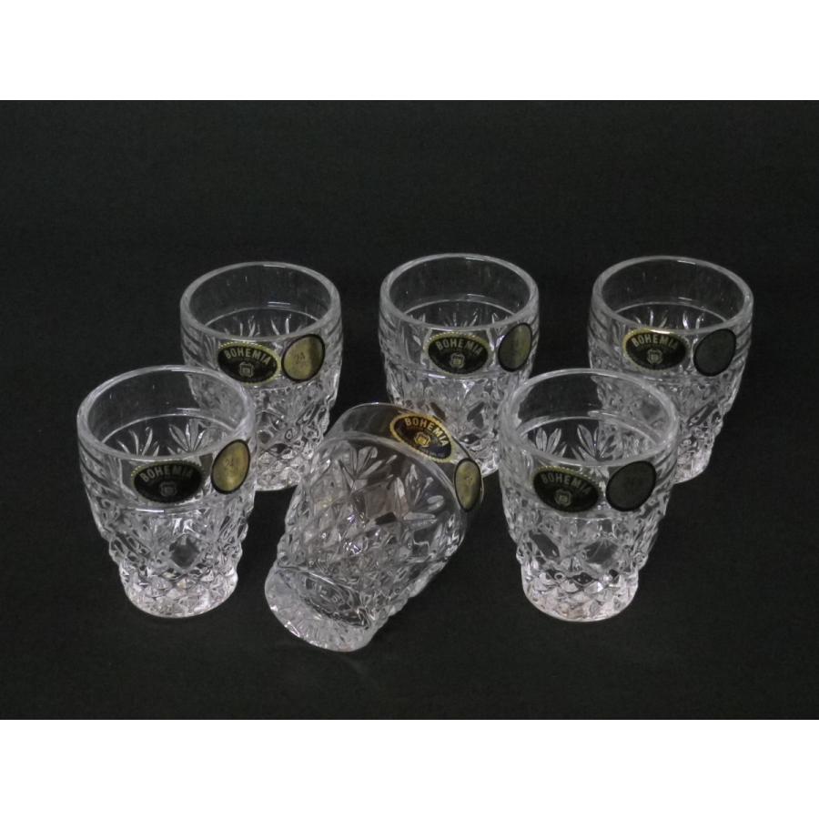 ボヘミアングラス 冷酒グラス6個セット : Combing Earth コーミング