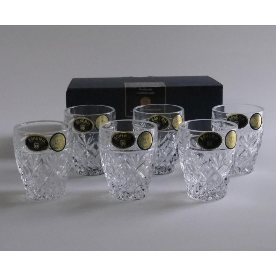 ボヘミアングラス 冷酒グラス6個セット : Combing Earth コーミング