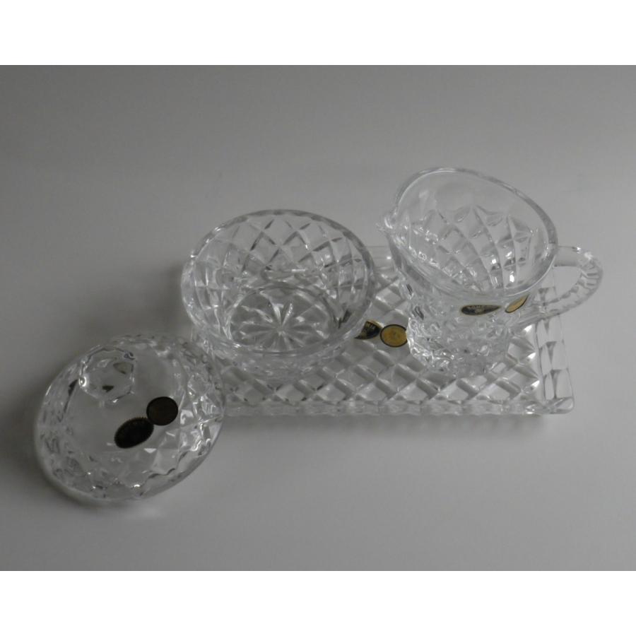 ボヘミアングラス クリスタル シュガー＆クリーマー 99999-14100