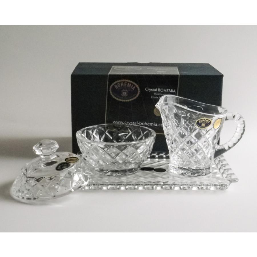 ボヘミアングラス クリスタル シュガー＆クリーマー 99999-14100