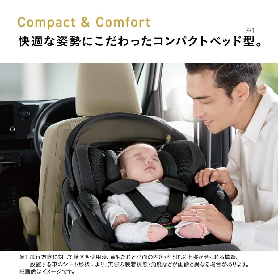 Combi（コンビ） チャイルドシート ISOFIX 回転式 ホワイトレーベル