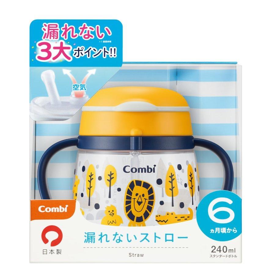 Combi combi コンビ ラクマグ 漏れないストロー 240 / さんかく Combi combi コンビ ラクマグ 漏れないストロー 240 / さんかく
