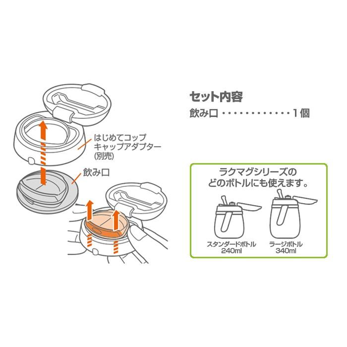 コンビ　ラクマグ　はじめてコップ　キャップアダプター飲み口