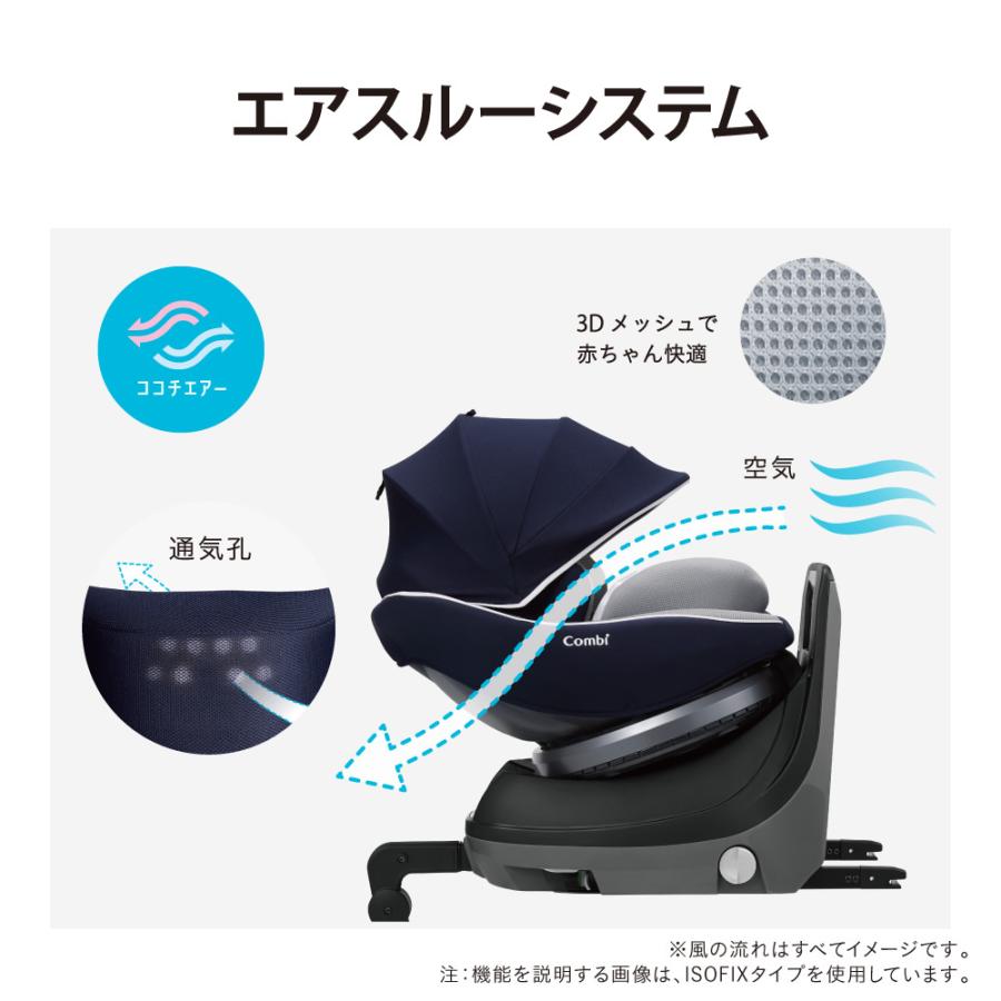 クルムーヴ チャイルドシート 回転式 新生児 新生児から 新生児