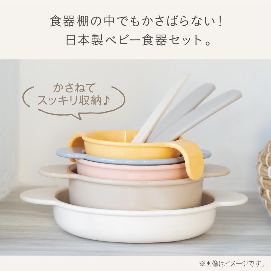 Combi（コンビ） はじめてのひとくち かさなるベビー食器セット 出産