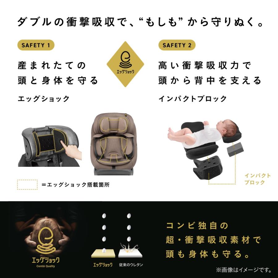 Combi（コンビ） チャイルドシート combi ISOFIX 回転式 新生児 から 4
