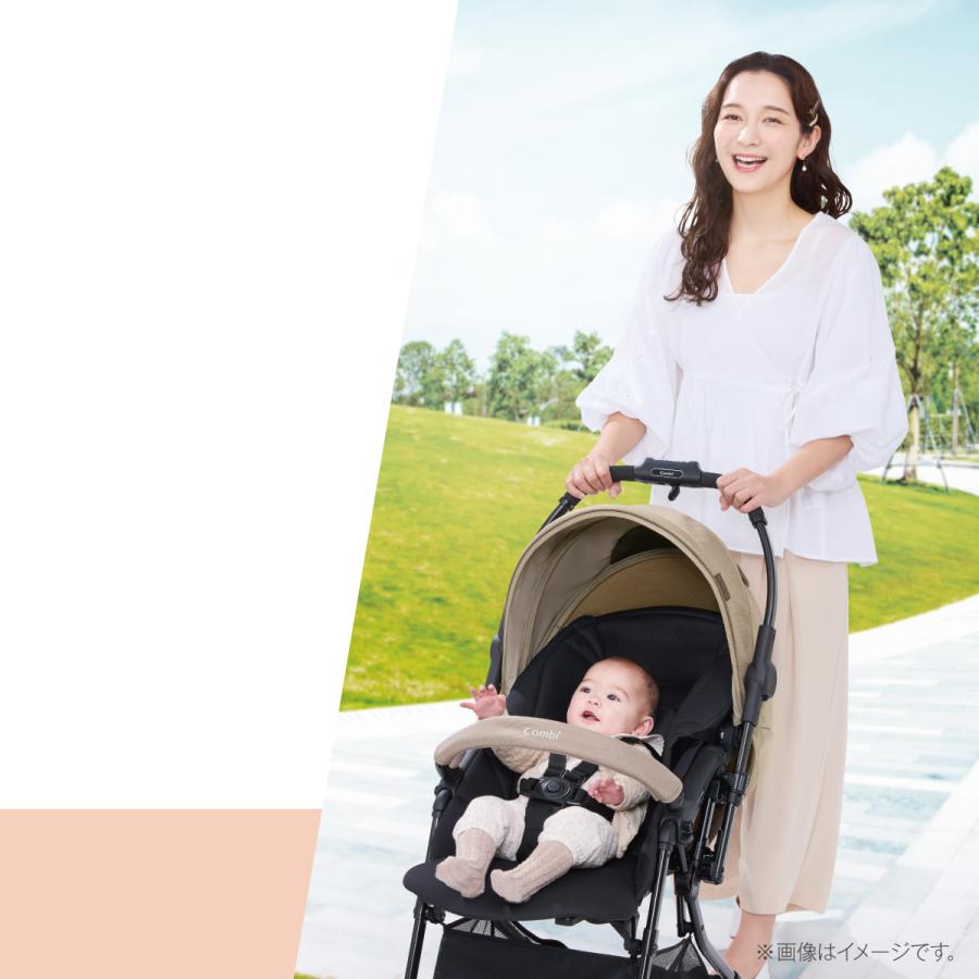 ベビーカー a型 バギー 軽量 コンパクト 折りたたみ リクライニング おしゃれ 1カ月 15kg まで コンビ Combi スゴカルL compact エッグショック CBの画像