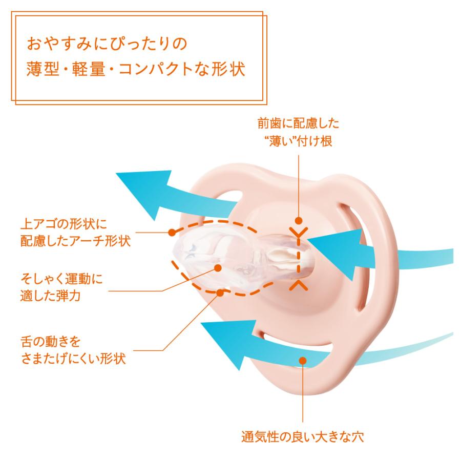 combi コンビ テテオおしゃぶり 入眠ナビP サイズL teteo｜combistyle｜09