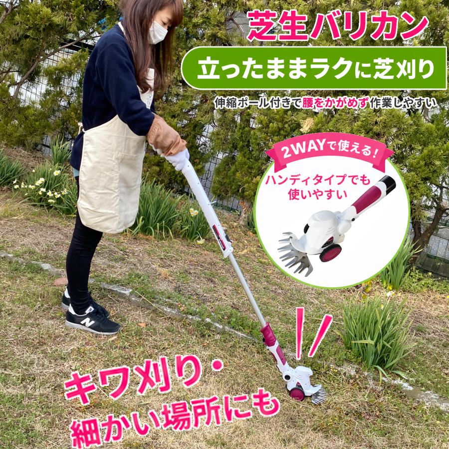高枝切りバサミ ヘッジトリマー 延長ポール 補助ベルト セット comcon