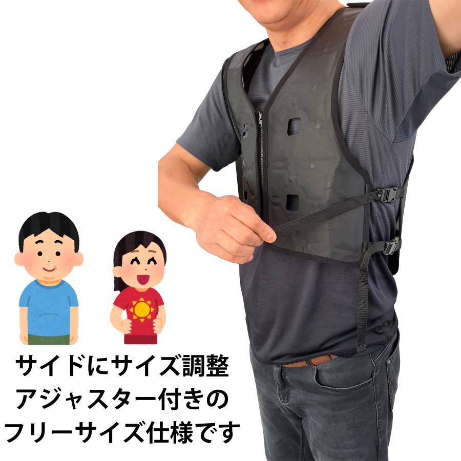 PCMベスト ひんやり PCM冷却ベスト PCM フリーサイズ 涼しい 暑