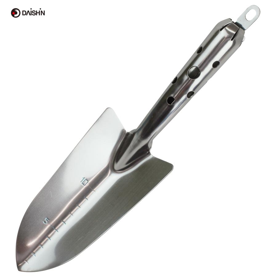 大進 オール ステンレス スコップ（太） 芋掘り 軽量 丈夫 穴掘り 園芸 シャベル ショベル 園芸用 ガーデニング 農業 女性 庭 農作業 家庭菜園 用具 工具 園芸用 の商品画像