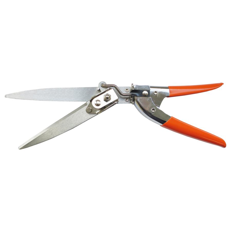 大進 回転式 芝生鋏 ステンレス 園芸 ガーデニング 庭 農作業 家庭菜園 用具 工具 シバ しば 芝 剪定鋏 芝刈り機 手動 キワ刈り 芝生 | DAISHIN | 02