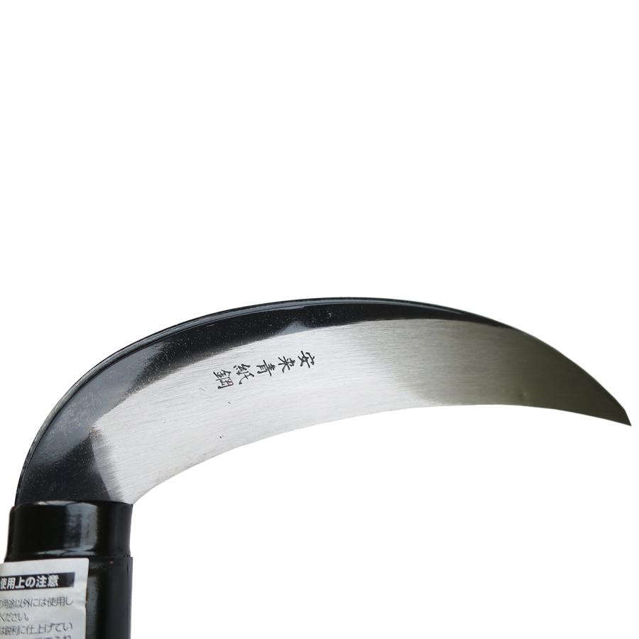 大進 匠薄鎌 鋼付 195ｍｍ 鎌 除草 道具 用具 工具 カマ 草刈り鎌 草刈り 園芸 農業 女性 庭 農作業 家庭菜園 草取り 木柄 軽量 便利 切れる 雑草とり 道具 | DAISHIN | 03