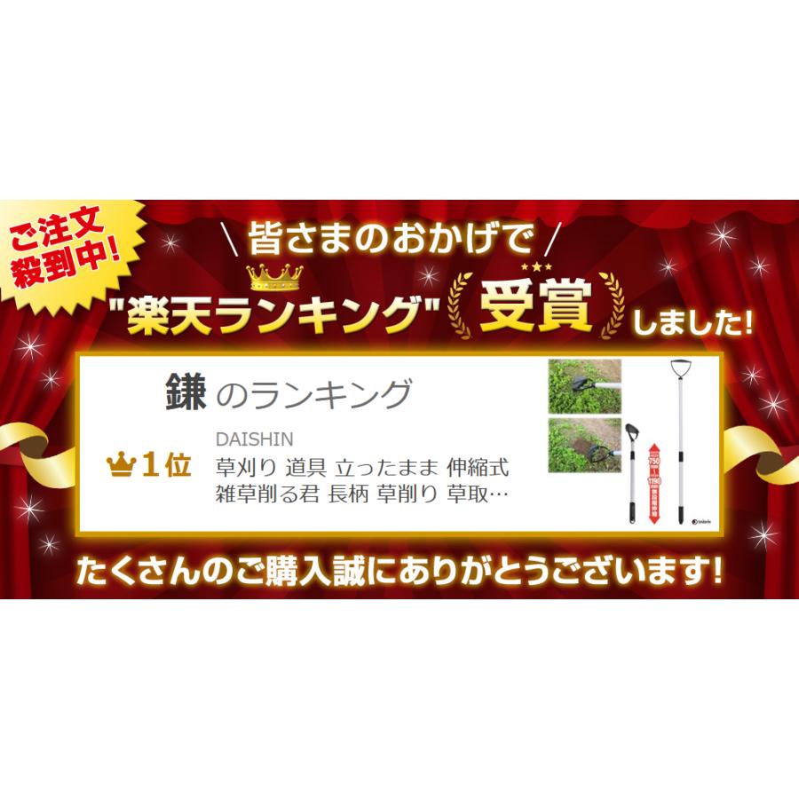 草刈り 道具 立ったまま 伸縮式 雑草削る君 長柄 草削り 草取り 道具 女性 用具 草むしり 草抜 除草 鍬 多機能 用品 草削 雑草 処理 草かり 鎌 庭 園芸 | DAISHIN | 01