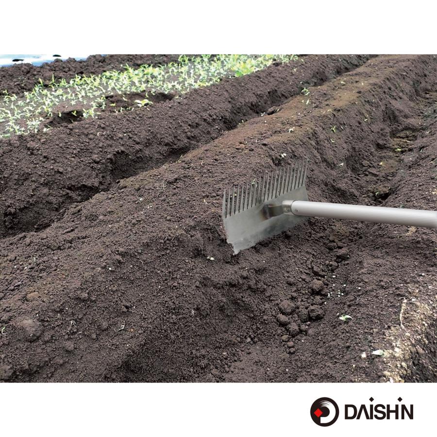 送料無料 大進 雑草根こそぎレーキ 1200mm柄 雑 草とり道具 草刈りレーキ 草取り 道具 立ったまま 草取り器 立っ た まま 庭 雑草むしり らくらく アルミ 女性 |  | 11