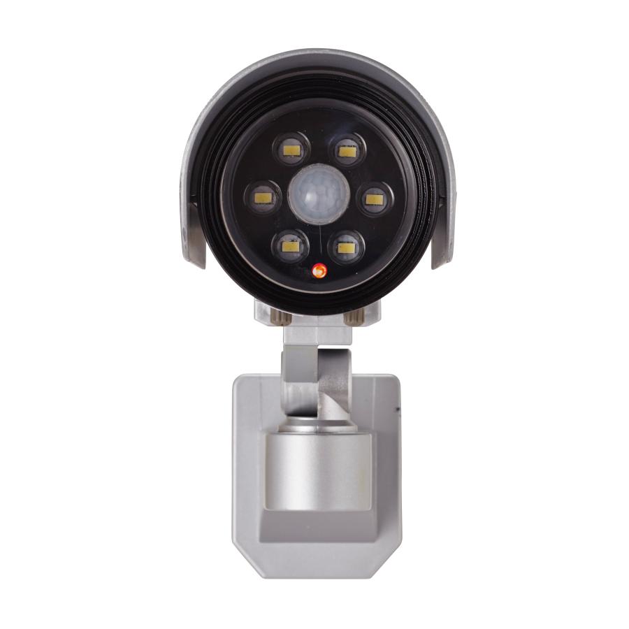 DAISHIN（大進） 防犯カメラ型 センサーライト 屋外 LED 電池式 人感