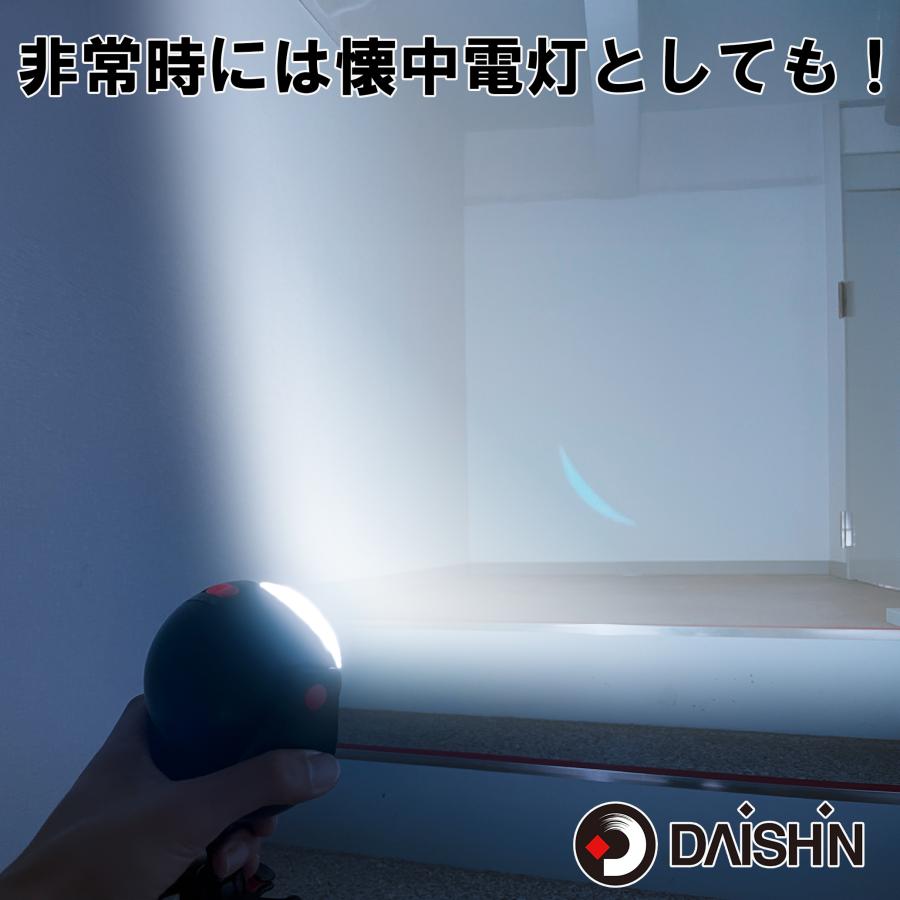 DAISHIN（大進） センサーライト 人感 屋外 LED 電池式 マグネット