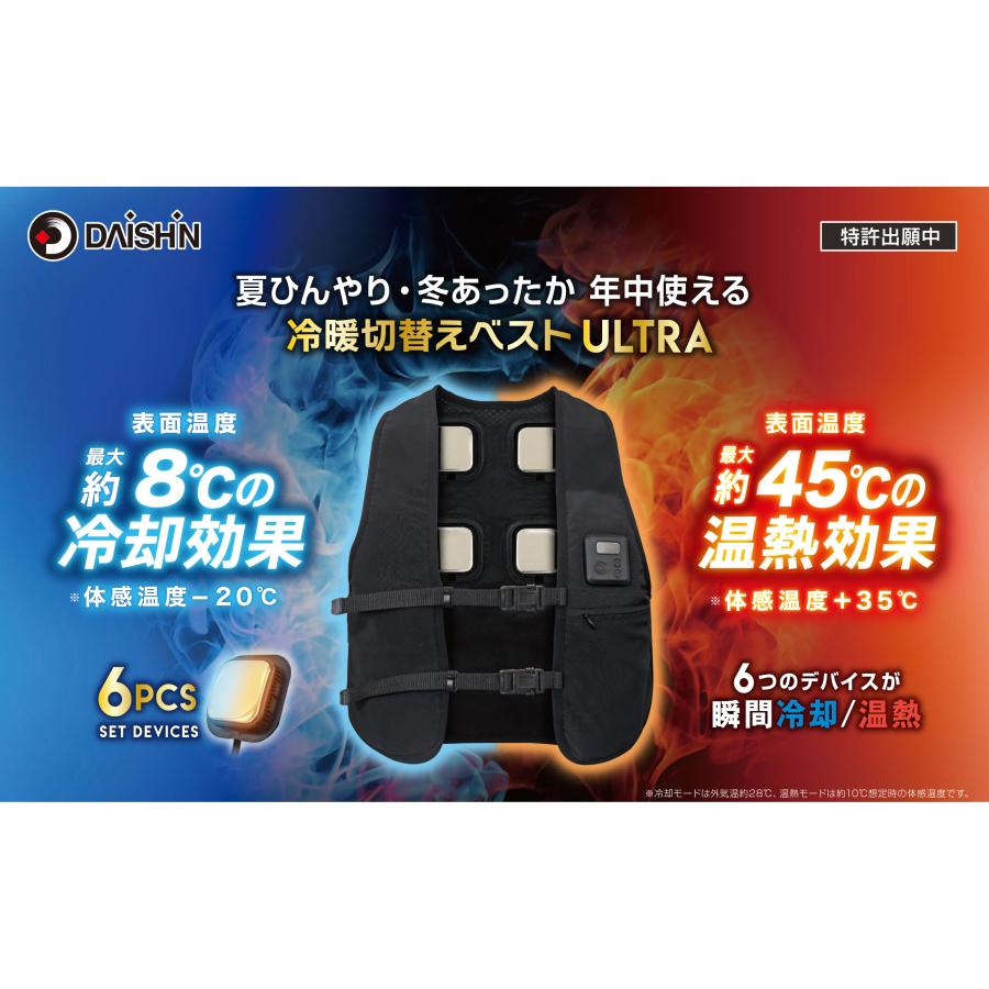 大進 ペルチェベスト バッテリーセット pro フリーサイズ 冷暖 大進 ペルチェベスト バッテリーセット pro フリーサイズ 冷暖