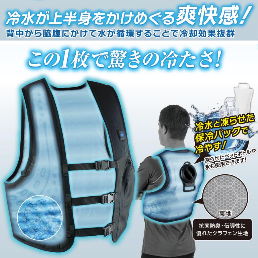 保冷パックX6個入り 大進 水冷ベスト DX 水冷服 冷感服 最強 冷水