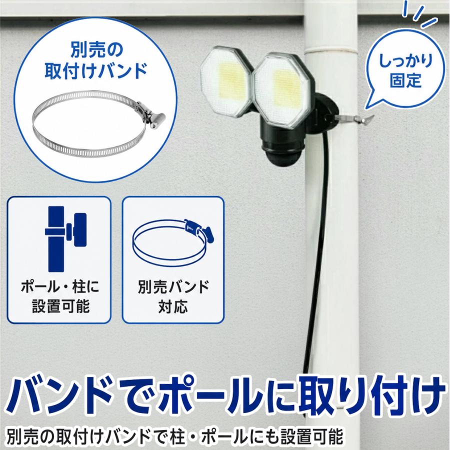 DAISHIN（大進） 人感 センサーライト コンセント式 屋外用 LED DLA