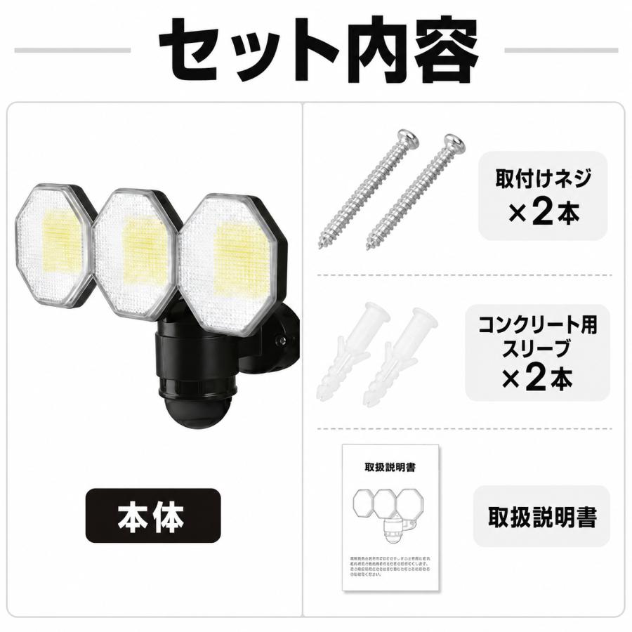 DAISHIN（大進） 人感 センサーライト コンセント式 屋外用 LED DLA