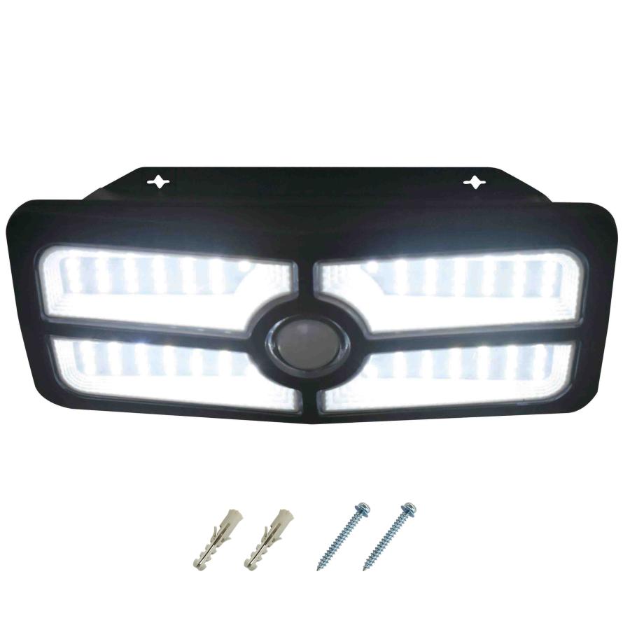 人感 センサーライト ソーラーライト 屋外用 DLS-WL010 防犯ライト