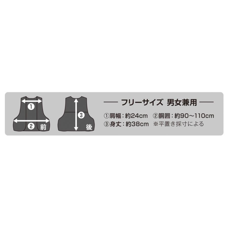 大進 ペルチェベスト バッテリーセット 6個 フリーサイズ 冷暖 素子