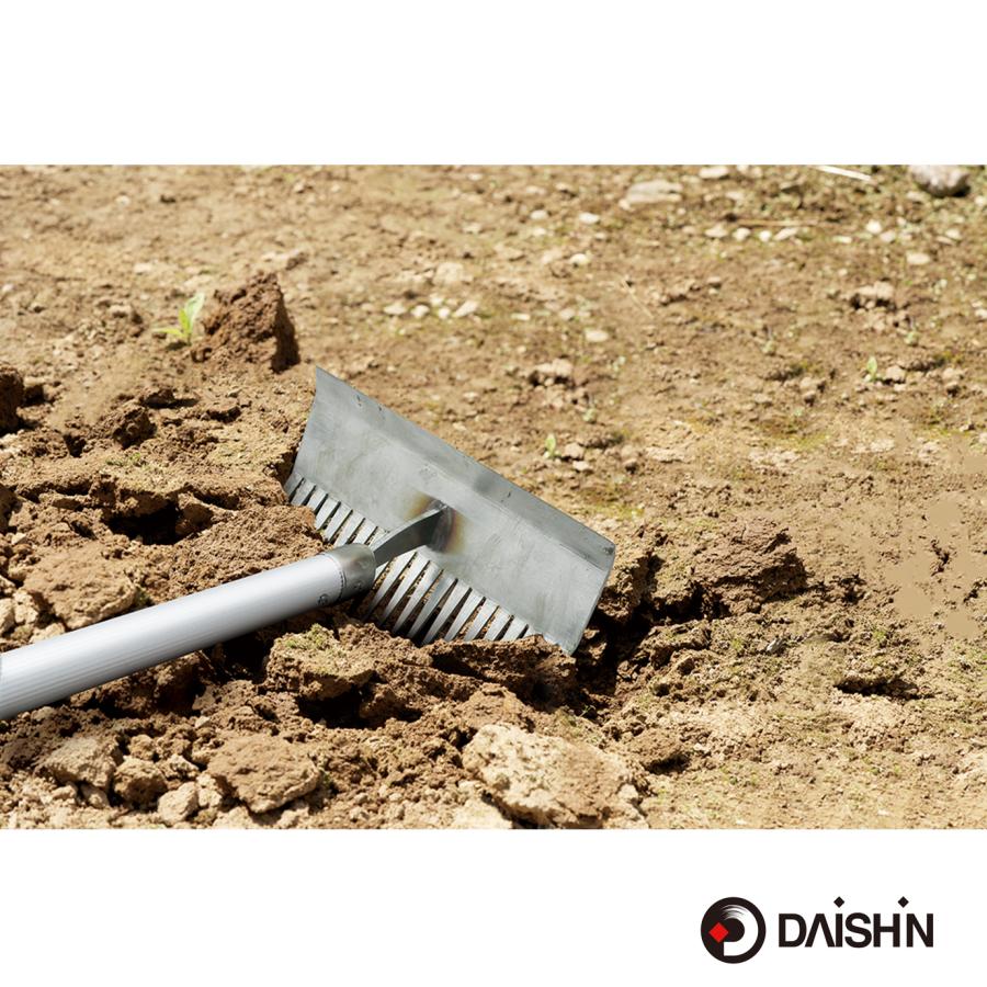 大進 雑草根こそぎレーキ と 熊手 セット 草刈りレーキ 草取り 道具 立ったまま 草取り器 立っ た まま 庭 雑草むしり らくらく アルミ 女性 雑草とり 道具 |  | 09