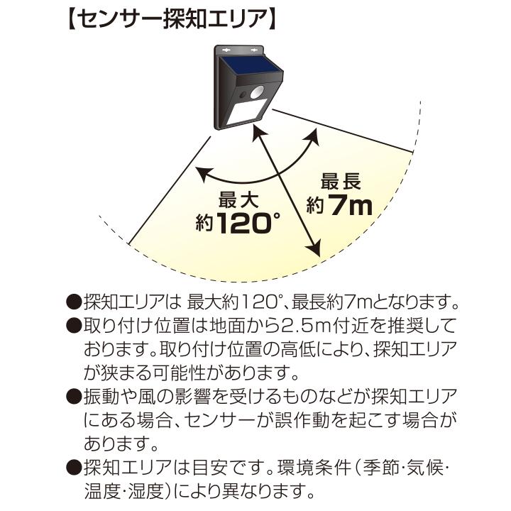 4個 センサーライト 屋外 LED ソーラー ライト マグネット 人感 磁石 玄関 灯 明るい 駐車場 野外 太陽光 工事不要 フェンス 防水規格 防雨型 | DAISHIN | 11
