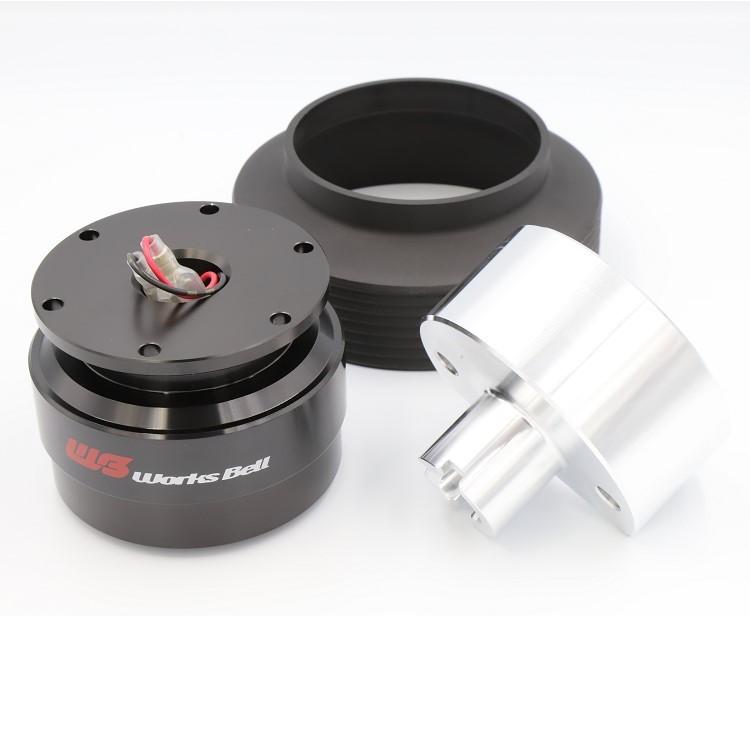 COMDRIVEオリジナル S2000 VGS車専用 ステアリングボス＆ラフィックス