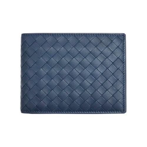 ボッテガヴェネタ 財布 1424 4130 メンズ 二つ折り小銭入付 横長 イントレッチャート ナッパ セレステ ネイビー アウトレット 1424 4130 ブランド Come 千客万来や 通販 Yahoo ショッピング